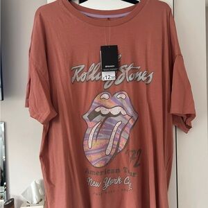 Asda George Rolling Stones band graphic t shirt